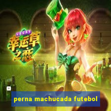 perna machucada futebol